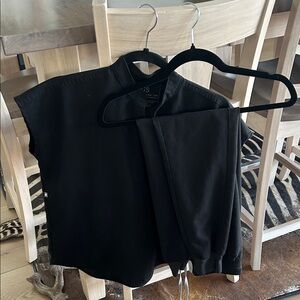 Figs Black Women's Top